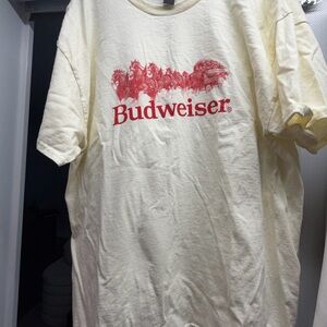 Gildan Cream Budweiser T-Shirt